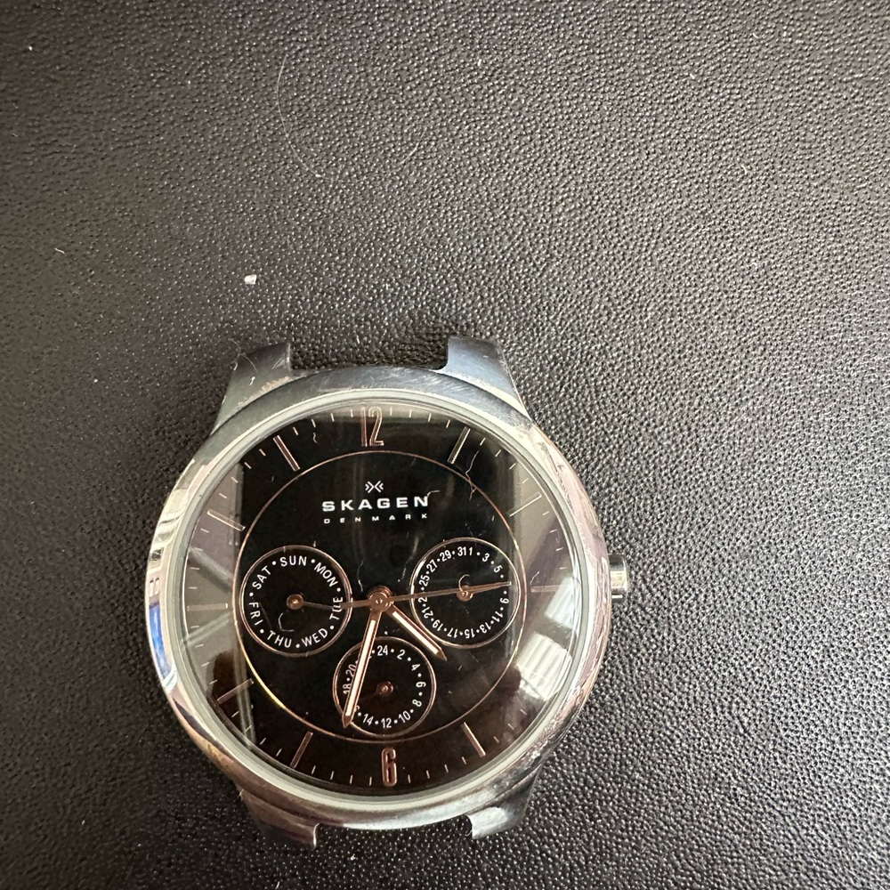Skagen Chronograph with Black Dial